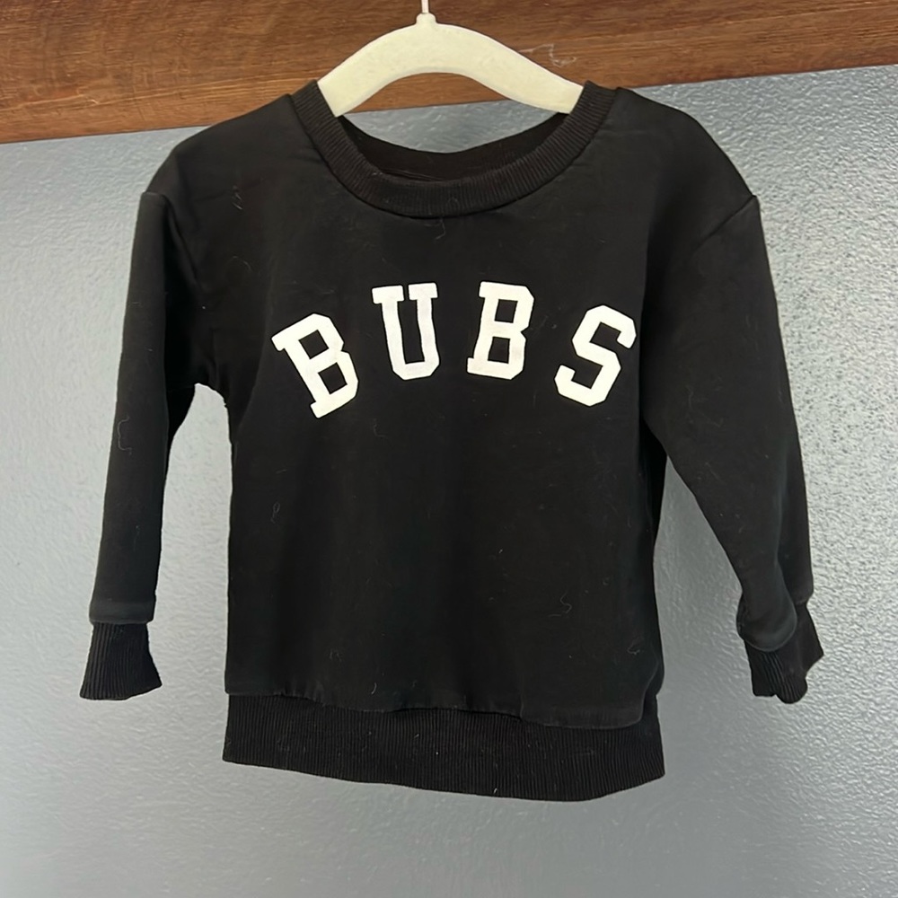 BUBS sweatshirt